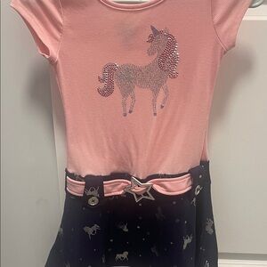 Pink Unicorn Kids One Piece